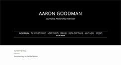 Desktop Screenshot of aarongoodman.com